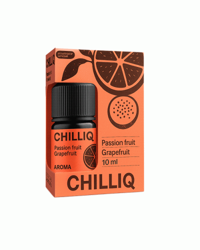 CHILLIQ 30 ml Passion Fruit Grapefruit – набор для самозамеса с экзотическим цитрусовым вкусом.