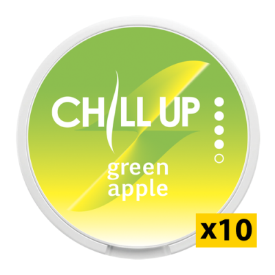 Cнюс CHILL UP Green Apple 10 шт 13 mg/g