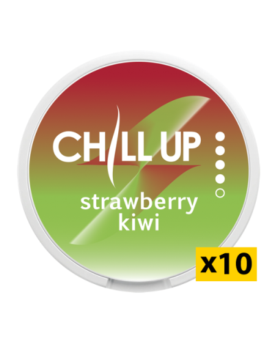 Cнюс CHILL UP Strawberry Kiwi — сочная клубника с освежающим киви.