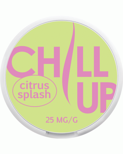 Снюс CHILL UP Citrus Splash 25 mg/g – освежающий цитрусовый снюс