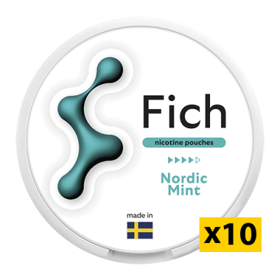 Cнюс FICH Nordic Mint 10 шт 13 mg/g