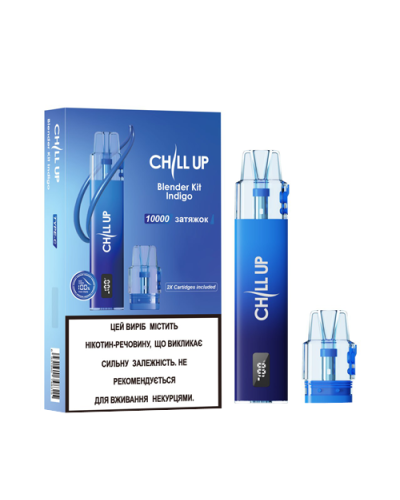Набор CHILL UP Starter Kit Indigo – набор с POD-девайсом в цвете Indigo